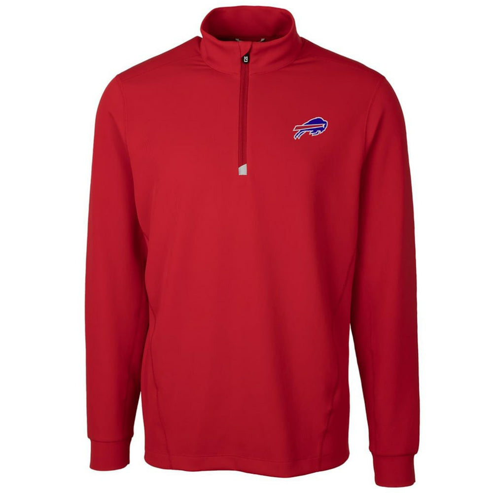 Buffalo Bills Cutter & Buck Traverse Quarter-Zip Pullover Jacket | NFL On sale