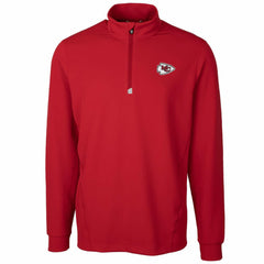 Kansas City Chiefs Cutter & Buck Traverse Quarter-Zip Pullover Jacket | NFL US
