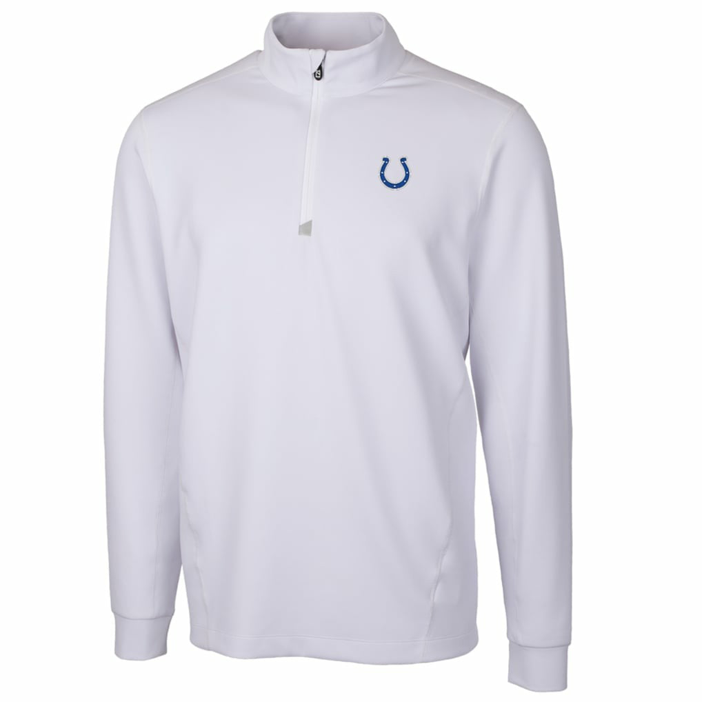 Indianapolis Colts Cutter & Buck Traverse Quarter-Zip Pullover Jacket | NFL Sale