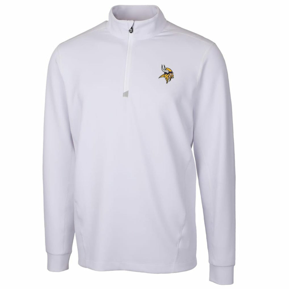 Minnesota Vikings Cutter & Buck Traverse Quarter-Zip Pullover Jacket | NFL Sale