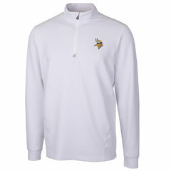 Minnesota Vikings Cutter & Buck Traverse Quarter-Zip Pullover Jacket | NFL Sale