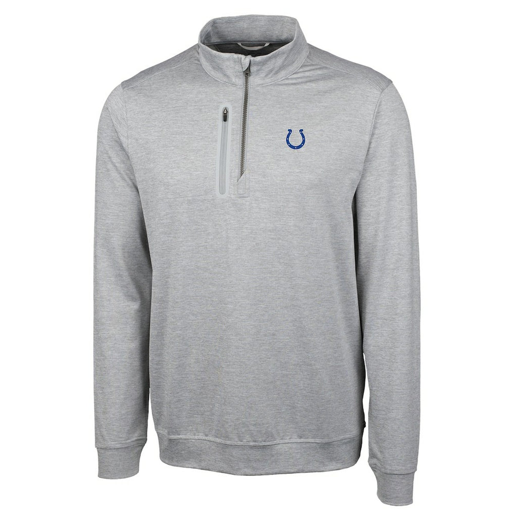 Indianapolis Colts Cutter & Buck Big & Tall Stealth Quarter-Zip Pullover Jacket | NFL Hot