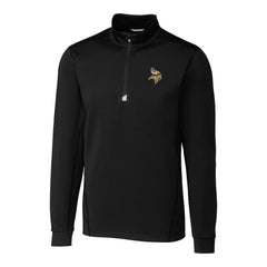 Minnesota Vikings Cutter & Buck Big & Tall Traverse Quarter-Zip Pullover Jacket | NFL Online