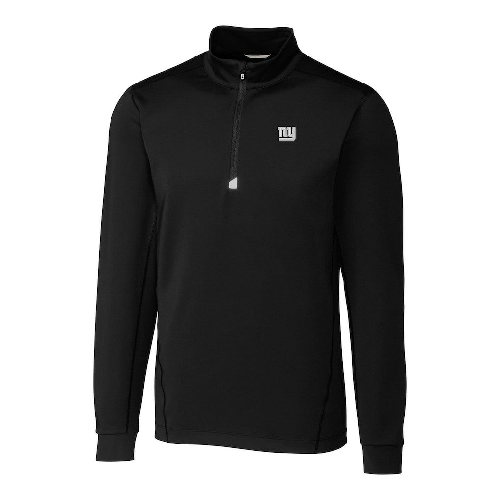 New York Giants Cutter & Buck Big & Tall Traverse Quarter-Zip Pullover Jacket | NFL Discount