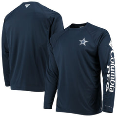 Dallas Cowboys Terminal Tackle Omni-Shade Raglan Long Sleeve T-Shirt | NFL Near me