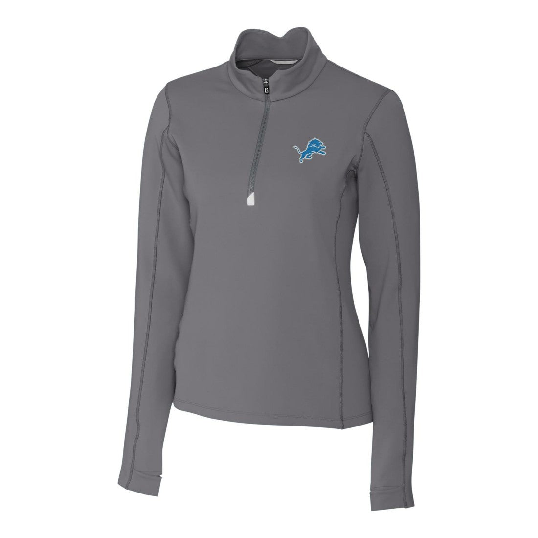Detroit Lions Cutter & Buck Women's Traverse Half-Zip Pullover Jacket | NFL US