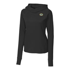 Green Bay Packers Cutter & Buck Women's Traverse Pullover Hoodie | NFL Sale