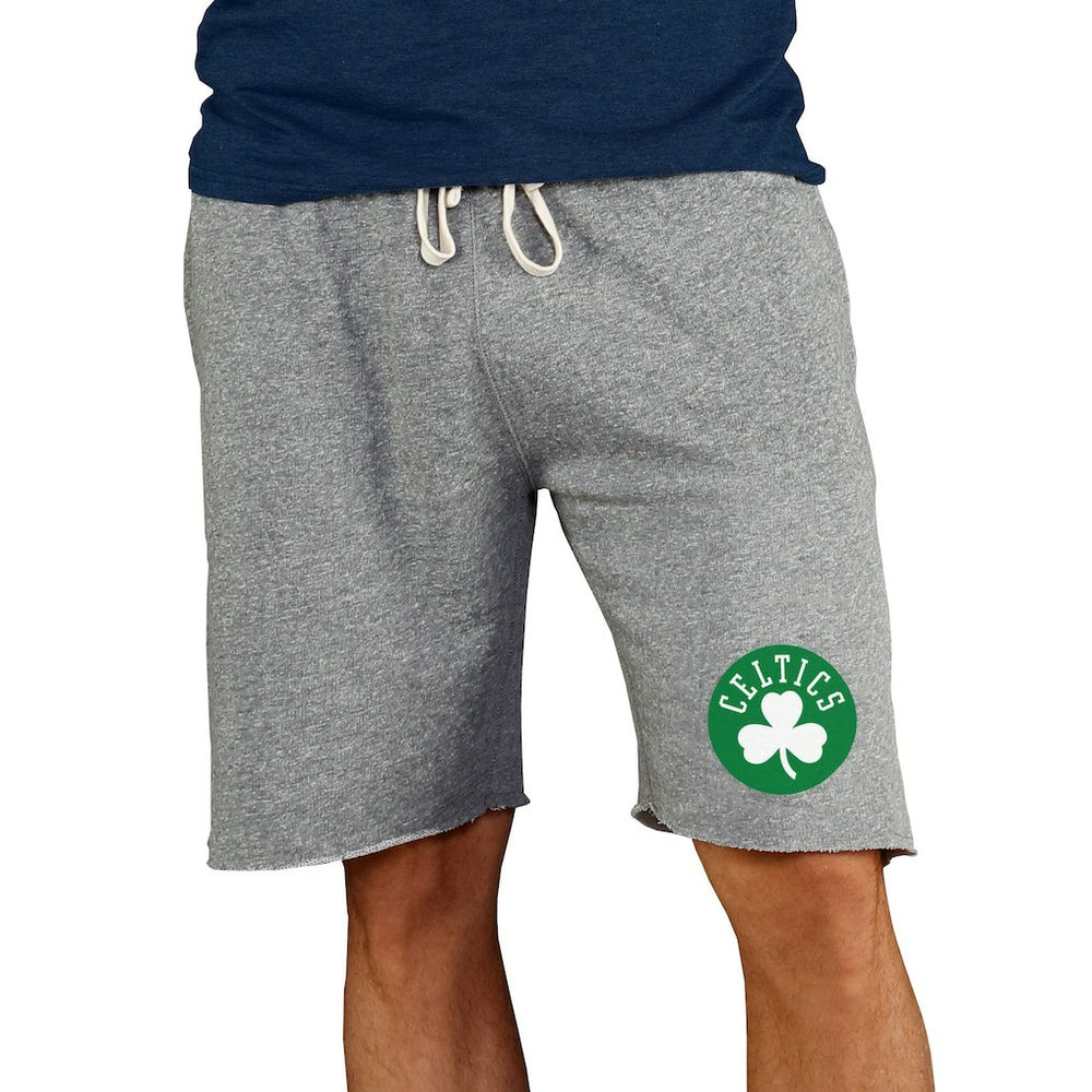 Gray Boston Celtics Concepts Sport Mainstream Terry Shorts | NBA