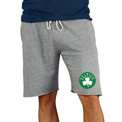 Gray Boston Celtics Concepts Sport Mainstream Terry Shorts | NBA