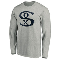 Chicago White Sox Cooperstown Collection Huntington Logo Long Sleeve T-Shirt - MLB T-shirts