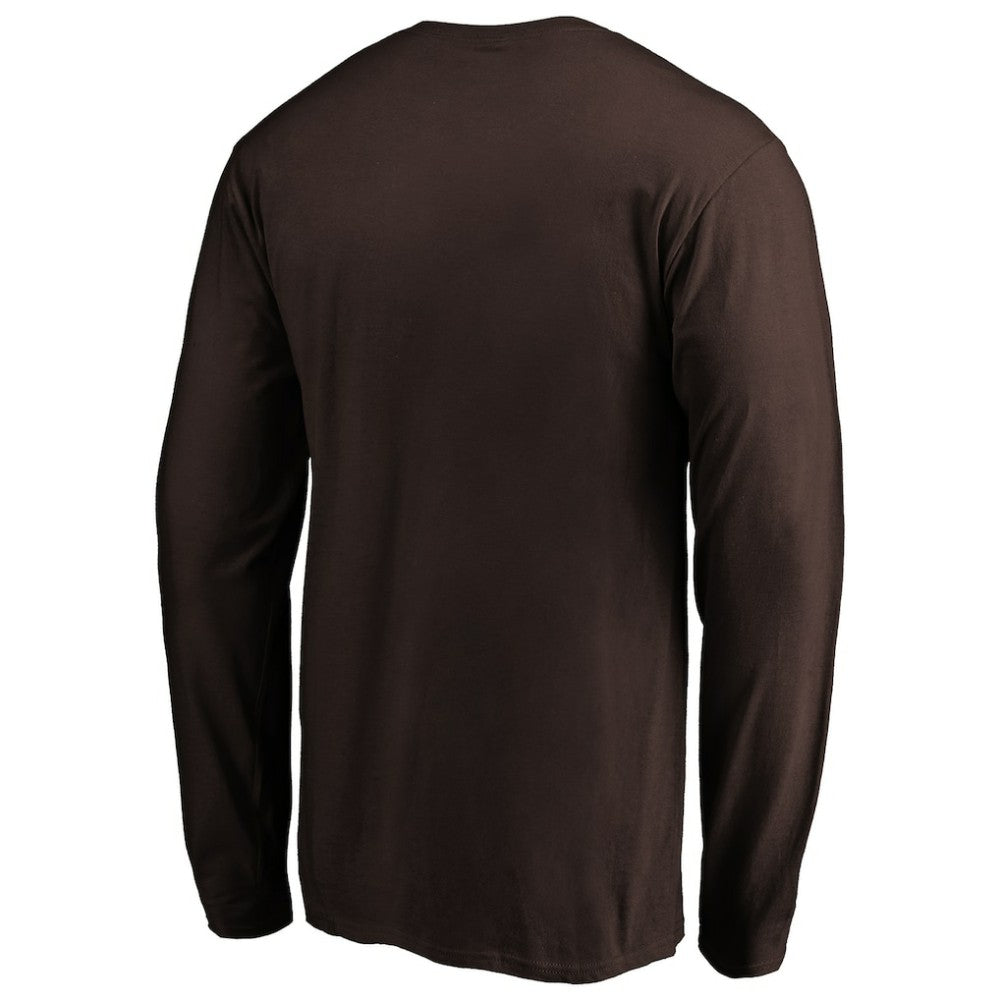 San Diego Padres Cooperstown Collection Huntington Logo Long Sleeve T-Shirt - MLB T-shirts