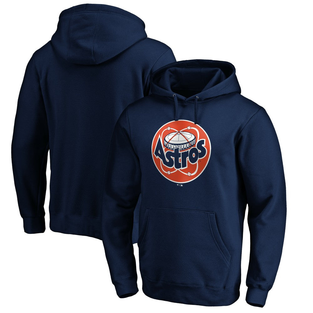Houston Astros Cooperstown Collection Huntington Logo Fitted Pullover Hoodie - MLB Hoodies