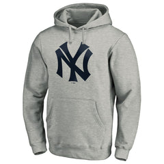 New York Yankees Cooperstown Collection Huntington Logo Fitted Pullover Hoodie - MLB Hoodies