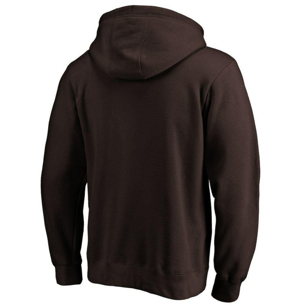 San Diego Padres Cooperstown Collection Huntington Logo Fitted Pullover Hoodie - MLB Hoodies