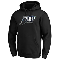Tampa Bay Rays Cooperstown Collection Huntington Logo Fitted Pullover Hoodie - MLB Hoodies