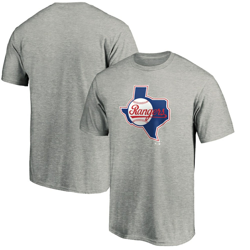 Texas Rangers Cooperstown Collection Huntington Logo T-Shirt - MLB T-shirts