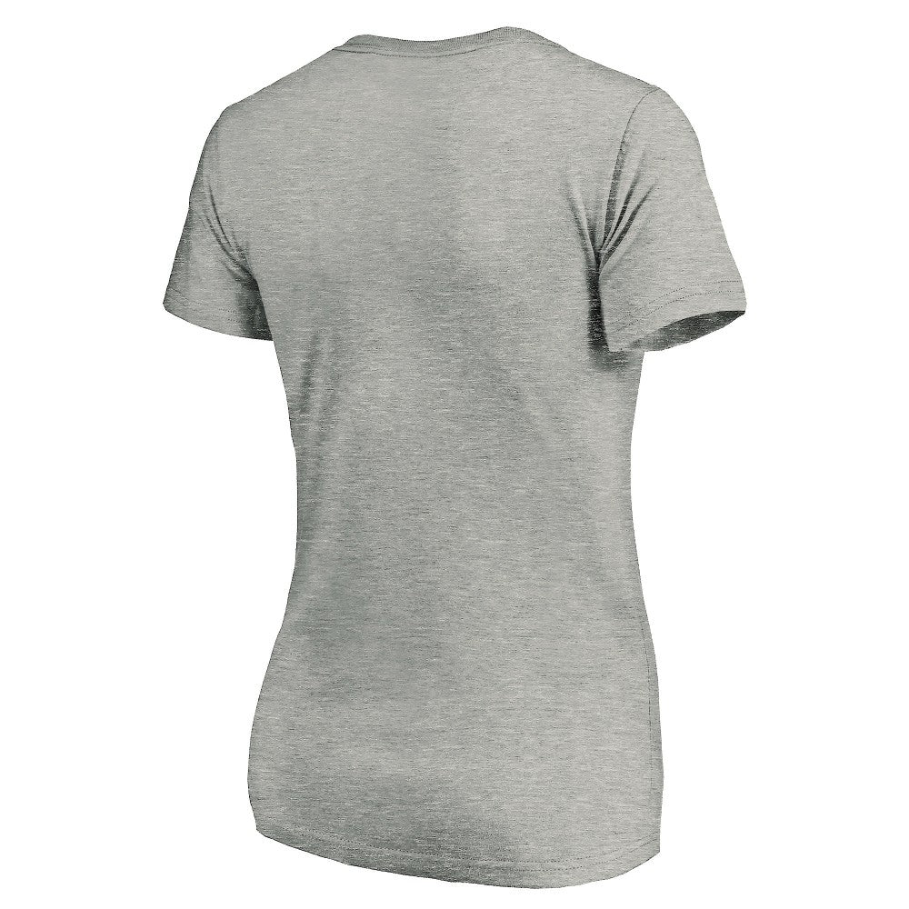 Philadelphia Phillies Women's Cooperstown Collection Huntington Logo V-Neck T-Shirt - MLB T-shirts