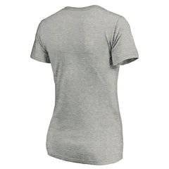 Philadelphia Phillies Women's Cooperstown Collection Huntington Logo V-Neck T-Shirt - MLB T-shirts