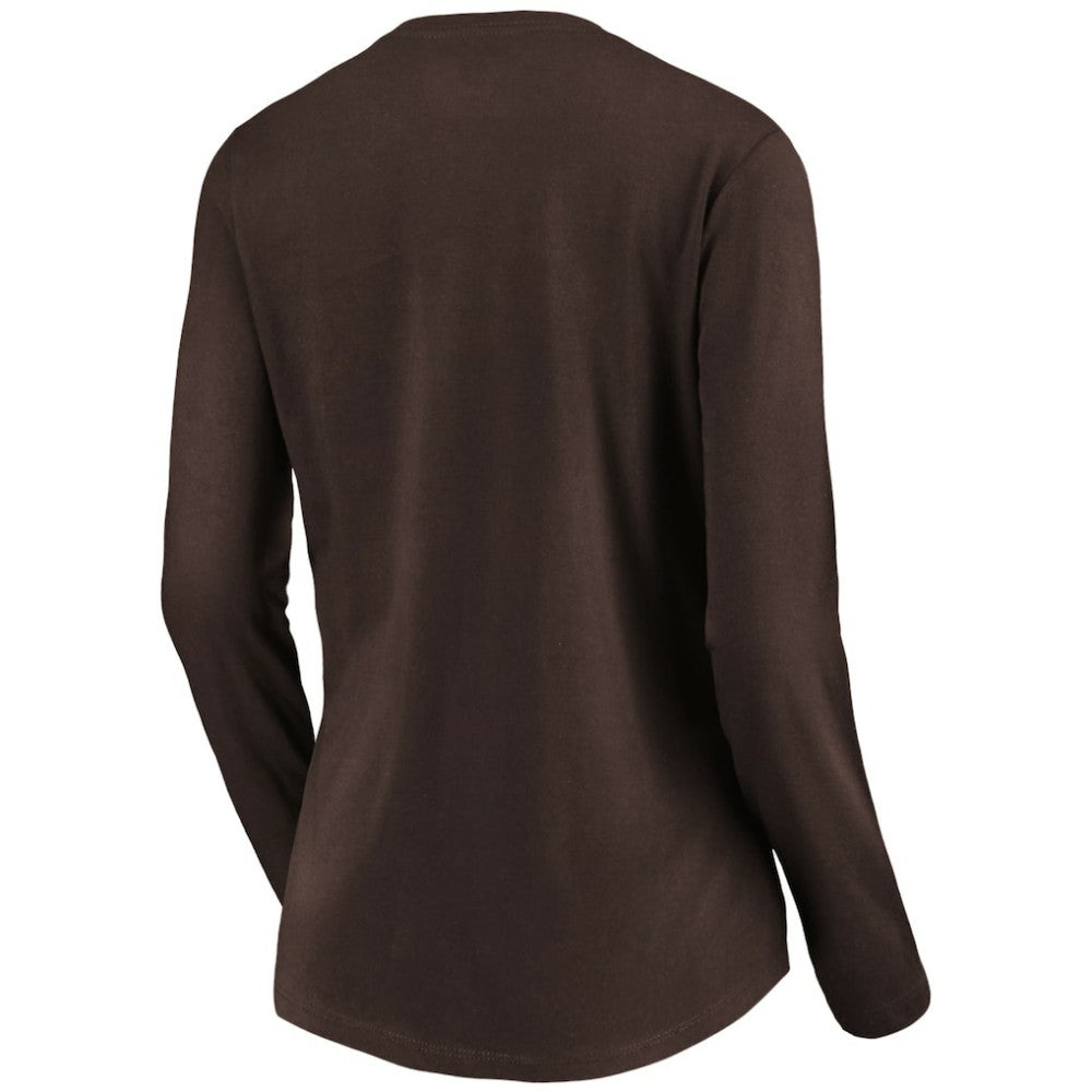 San Diego Padres Women's Core Distressed Team Long Sleeve T-Shirt - MLB T-shirts