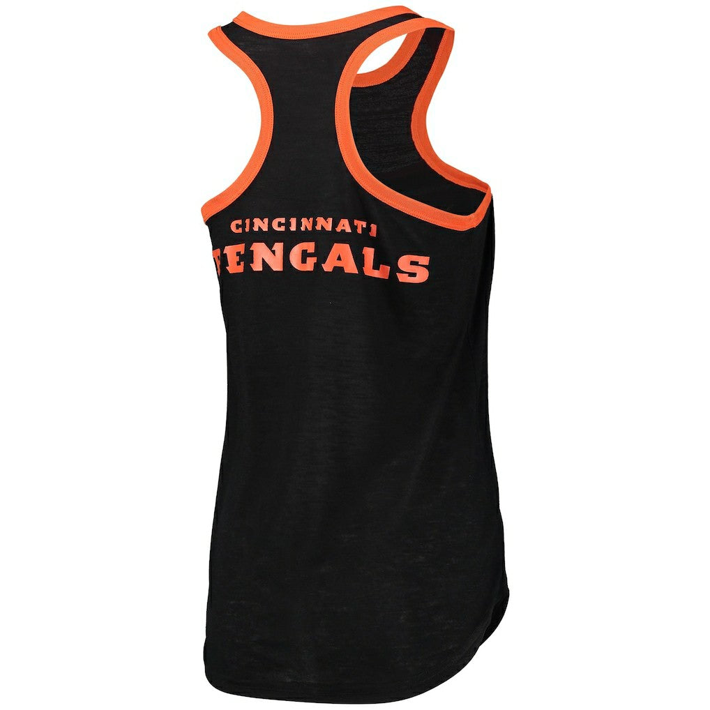 Cincinnati Bengals G-III 4Her by Carl Banks Women's Tater Burnout Tank Top | NFL On sale