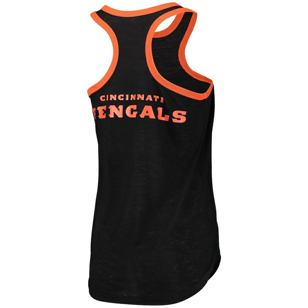 Cincinnati Bengals G-III 4Her by Carl Banks Women's Tater Burnout Tank Top | NFL On sale