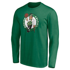 Green Boston Celtics Playmaker Personalized Name & Number Long Sleeve T-Shirt | NBA