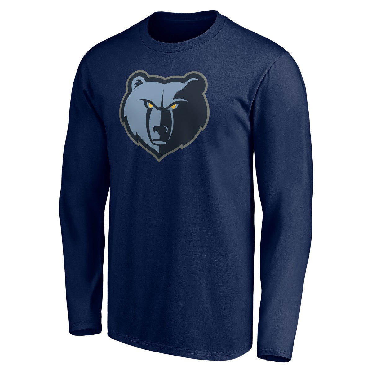 Navy Memphis Grizzlies Playmaker Personalized Name & Number Long Sleeve T-Shirt | NBA
