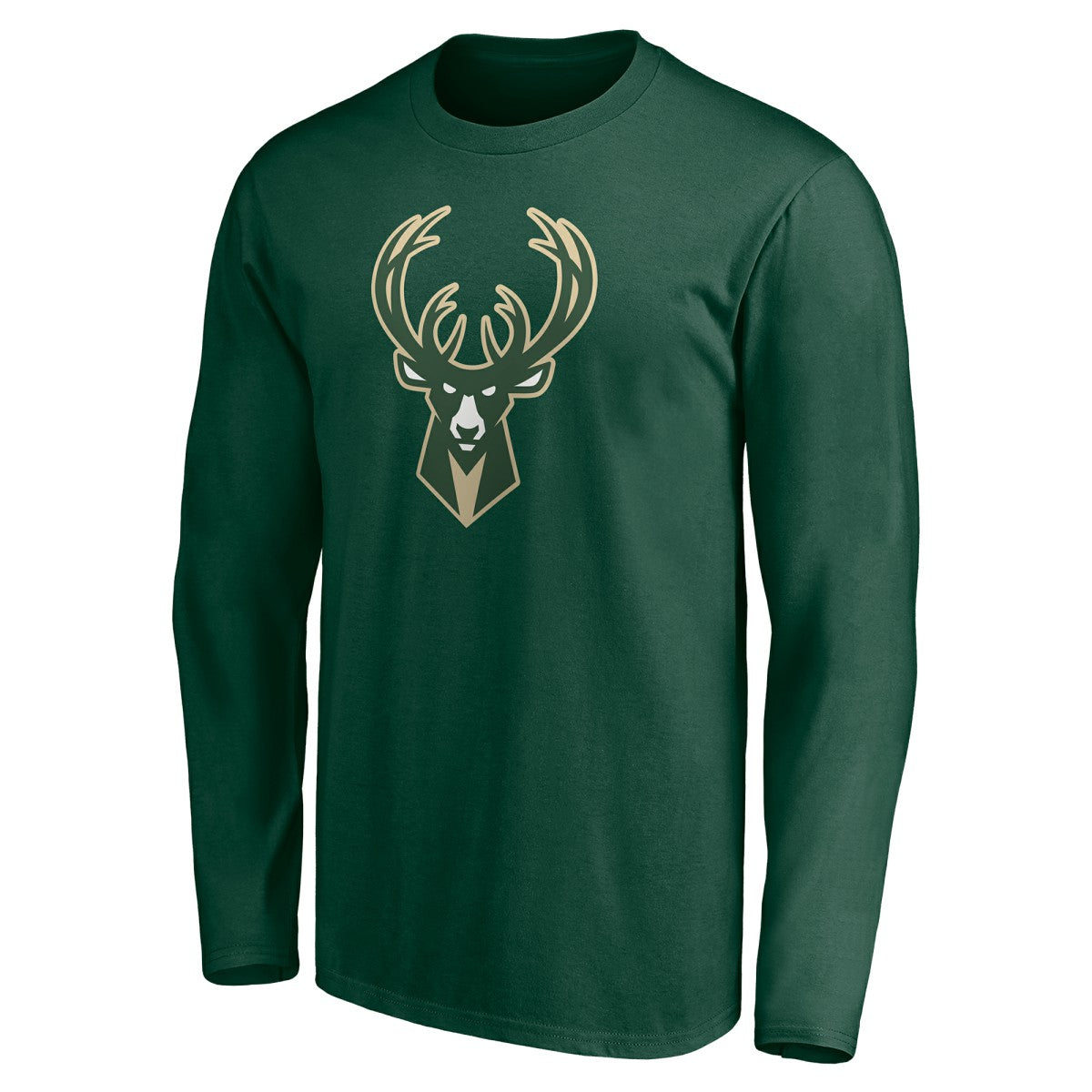 Hunter Green Milwaukee Bucks Playmaker Personalized Name & Number Long Sleeve T-Shirt | NBA