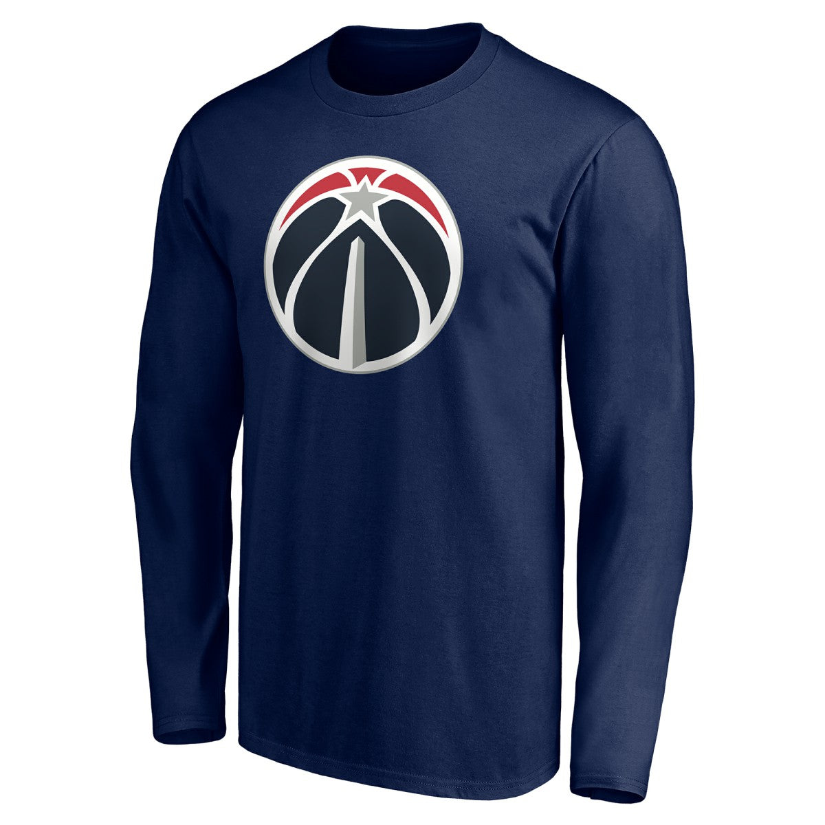 Navy Washington Wizards Playmaker Personalized Name & Number Long Sleeve T-Shirt | NBA