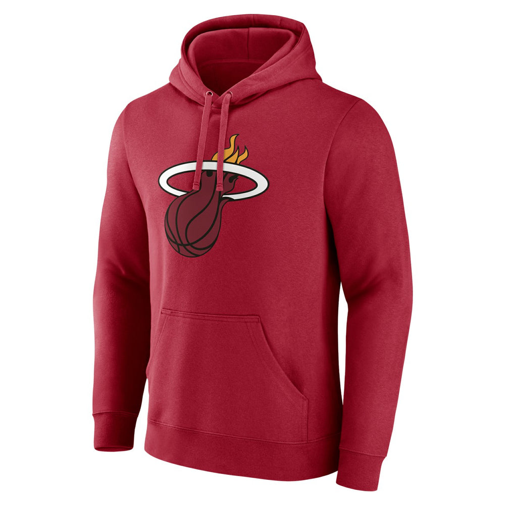 Red Miami Heat Playmaker Personalized Name & Number Pullover Hoodie | NBA