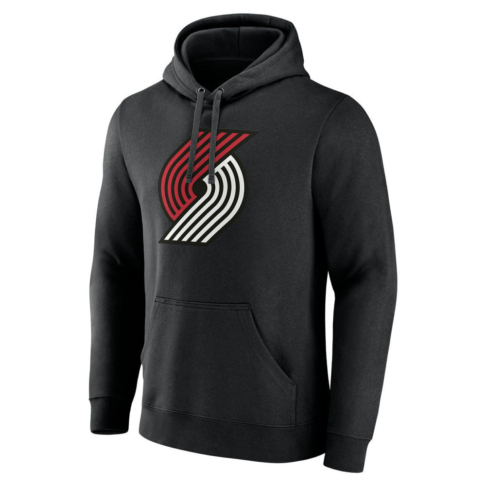 Black Portland Trail Blazers Playmaker Personalized Name & Number Pullover Hoodie | NBA