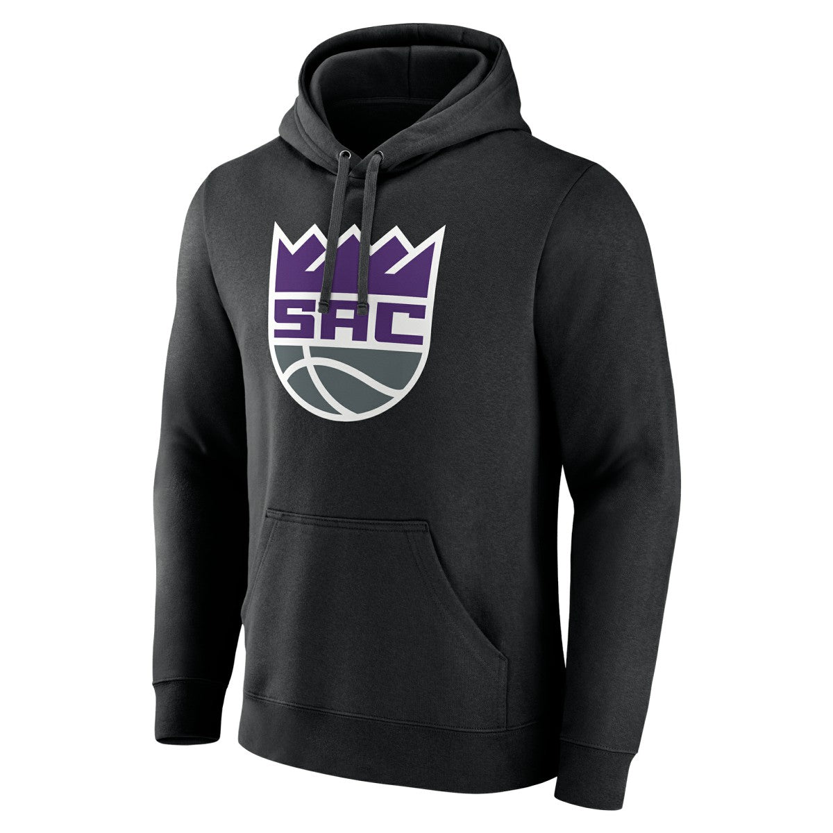 Black Sacramento Kings Playmaker Personalized Name & Number Pullover Hoodie | NBA