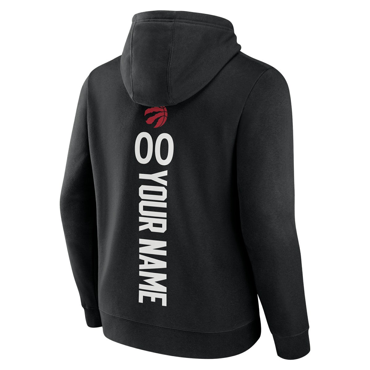 Black Toronto Raptors Playmaker Personalized Name & Number Pullover Hoodie | NBA