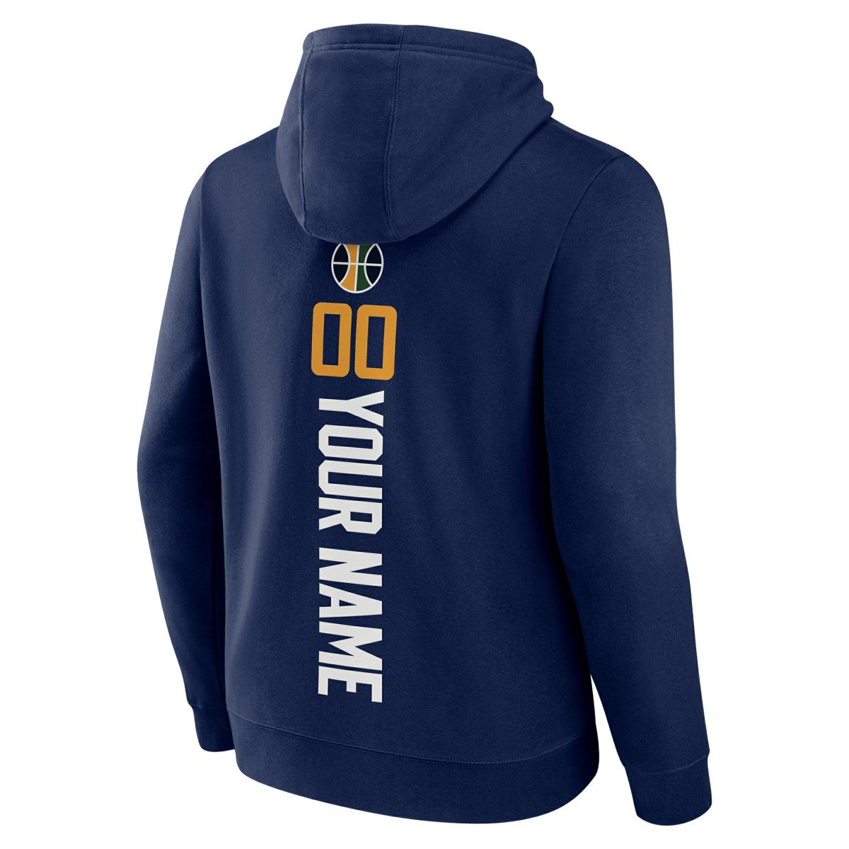 Navy Utah Jazz Playmaker Personalized Name & Number Pullover Hoodie | NBA