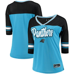 Carolina Panthers 5th & Ocean by  Women's Mesh Long Sleeve T-Shirt | NFL Near me