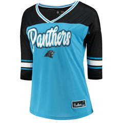 Carolina Panthers 5th & Ocean by  Women's Mesh Long Sleeve T-Shirt | NFL Near me