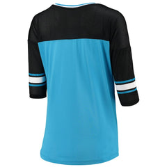 Carolina Panthers 5th & Ocean by  Women's Mesh Long Sleeve T-Shirt | NFL Near me