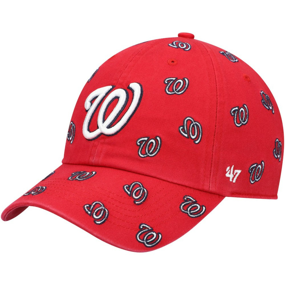 Washington Nationals '47 Women's Confetti Clean Up Adjustable Hat - MLB Hats
