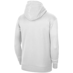 White Brooklyn Nets 2021-2022 Spotlight On Court Performance Practice Pullover Hoodie | NBA