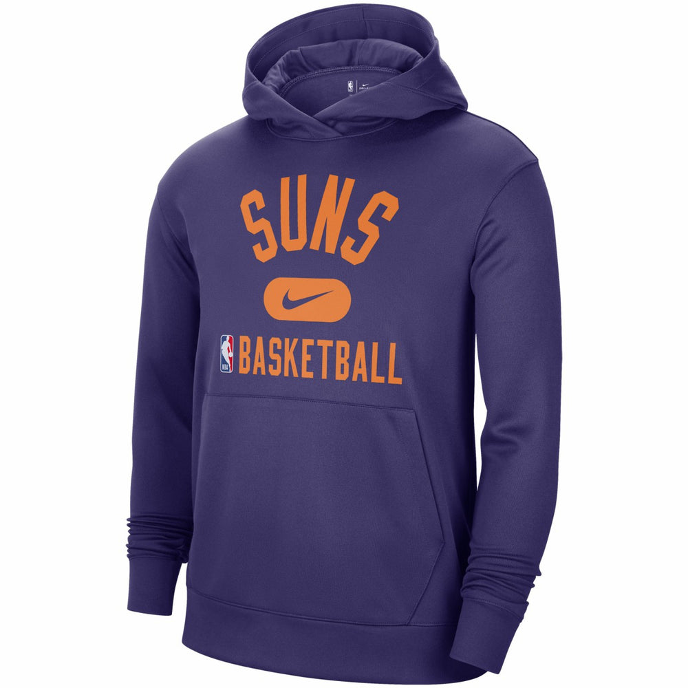 Purple Phoenix Suns 2021-2022 Spotlight On Court Performance Practice Pullover Hoodie | NBA