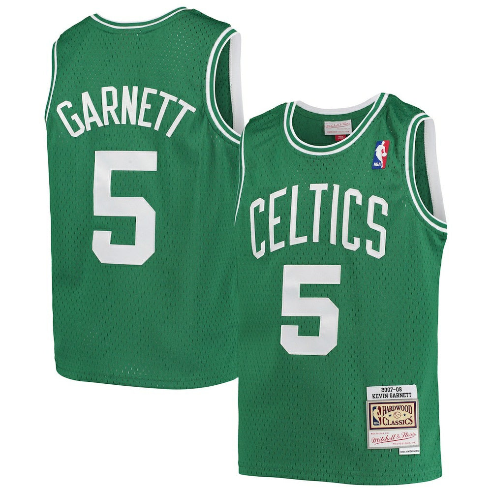 Kelly Green Kevin Garnett Boston Celtics Youth 2007/08 Hardwood Classics Swingman Jersey | NBA