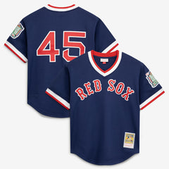 Pedro Martinez Boston Red Sox Mitchell & Ness Authentic Batting Practice Jersey - MLB Jerseys