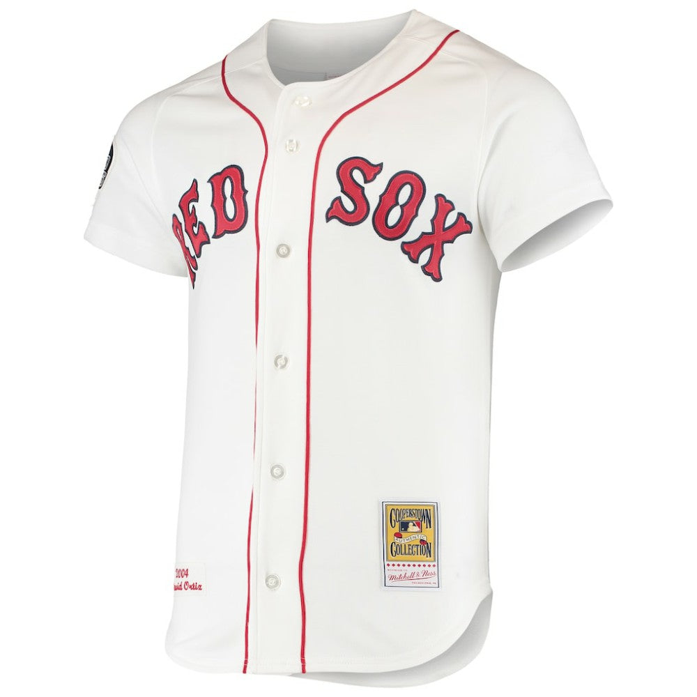 David Ortiz Boston Red Sox Mitchell & Ness 2004 Cooperstown Collection Home Authentic Jersey - MLB Jerseys