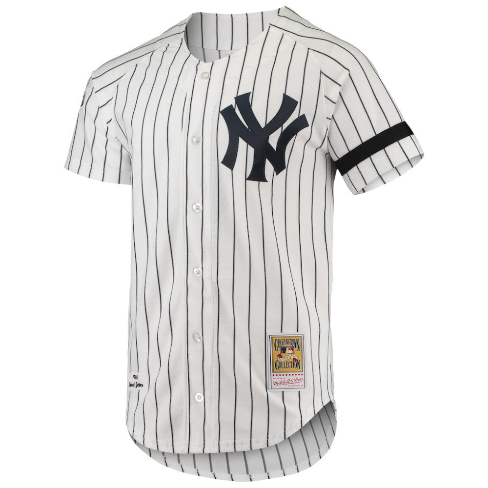 New York Yankees Mitchell & Ness Cooperstown Collection 1996 Authentic Home Jersey - MLB Jerseys