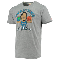 Gray Cole Anthony Orlando Magic Homage Player Tri-Blend T-Shirt | NBA