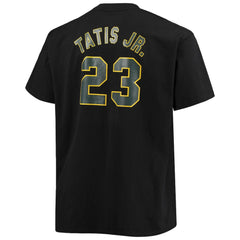Fernando Tatis Jr. San Diego Padres Fanatics Big & Tall Wordmark Name & Number T-Shirt - MLB T-shirts