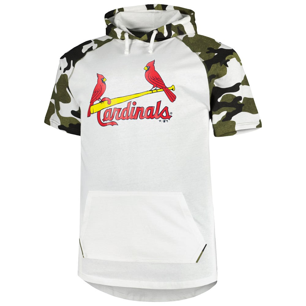 Yadier Molina St. Louis Cardinals Player Big & Tall Raglan Hoodie T-Shirt - MLB Hoodies