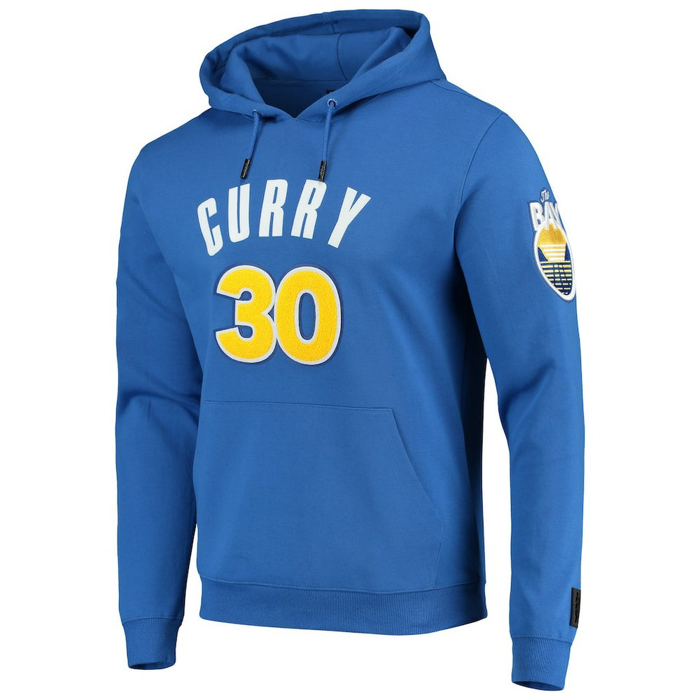 Royal Stephen Curry Golden State Warriors Pro Standard Player Pullover Hoodie sale | NBA