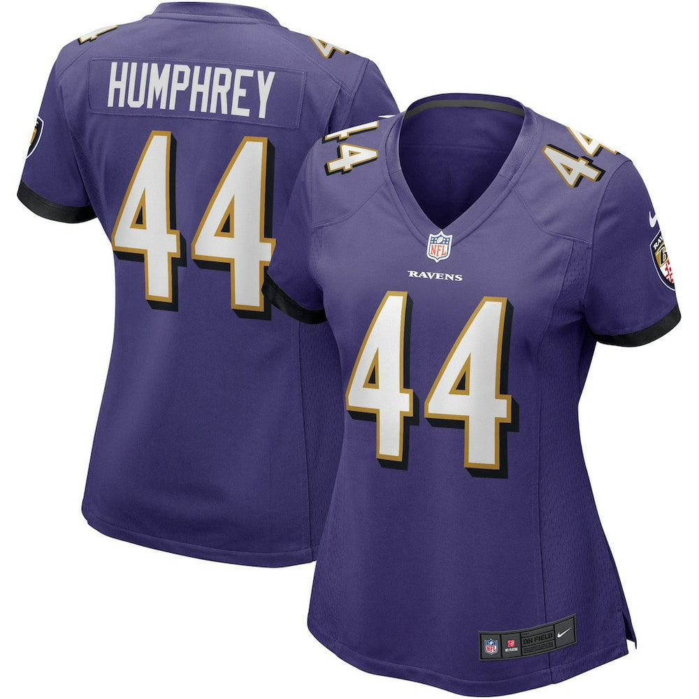 Baltimore Ravens Marlon Humphrey  Women's Game Player Jersey | NFL New