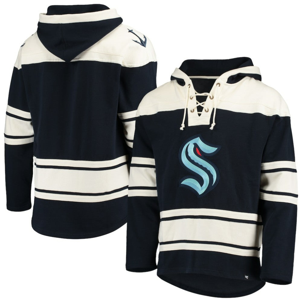 Seattle Kraken '47 Superior Lacer Hoodie -  NHL Hoodies